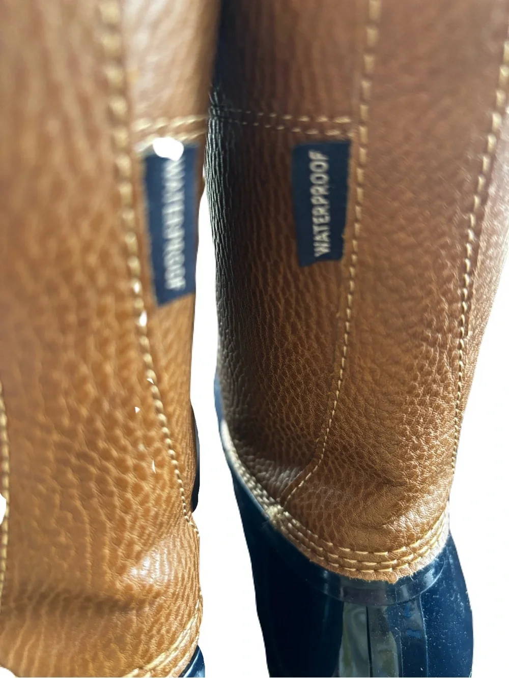 Woman’s Brown/Navy Winter Duck Boots